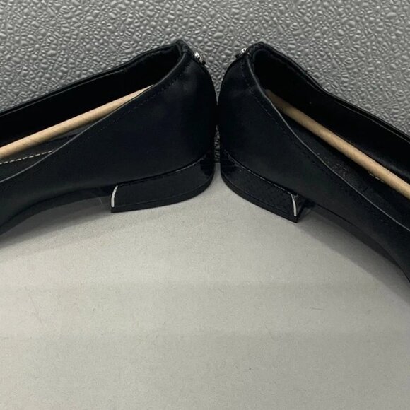 NEW DONALD PLINER Ladonna08 Ballerina Flats Black Size 9M Leather Slip-On - Picture 6 of 7